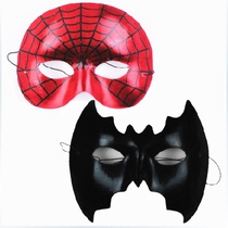 成人儿童圣诞节面具表演面具蜘蛛侠蝙蝠侠黑面具男化妆舞会酒吧