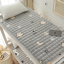 新品牛奶绒床盖单件学生宿舍单人冬季加厚90x200毛毯床垫防滑床单