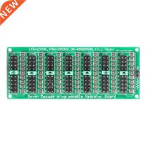 极速7 Decade Resistor Board 1R-9999999R Step Accuracy 1R 1/2