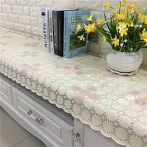 电视柜桌布pvc软塑料床头柜垫子防水盖布家用长方形鞋柜防尘桌垫