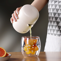 简易手动榨汁机小型便携式石榴压榨器橙子橙汁柠檬手压水果挤压器