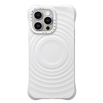 CASETiFY͌ 纯色波漾壳适用于iPhone15/14/Plus/Pro/Max MagSafe兼容手机壳