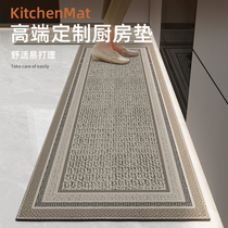 轻奢厨房地垫防水防油防尘圈绒材质长条门垫新款防水耐脏地毯专用