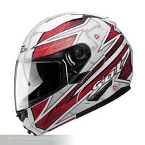 台湾原装进口SOL摩托车头盔新款SM2双镜片揭面盔机车街车全盔跑盔