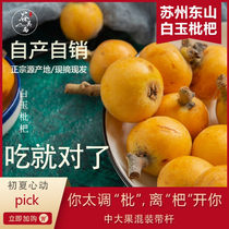 东山白玉枇杷(84颗礼盒装)苏州新鲜水果包邮