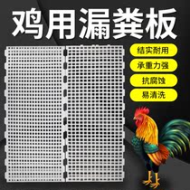 鸡用漏粪板加厚耐用鸡鸭鹅鸽禽类清粪地板养殖PVC塑料网板漏屎板