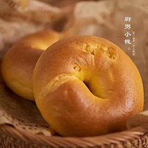 米贝果软欧包日式手作面包轻食卡低早代餐休闲下午茶零食4个包邮