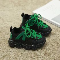 儿童鞋子加绒保暖2022秋冬新款女童跑步鞋宝宝鞋1-6岁男童运动鞋