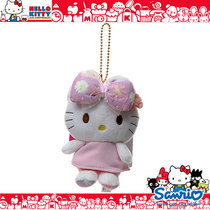 日本正版 三丽鸥 sanrio hello kitty 凯蒂猫公仔钥匙扣 手机挂件