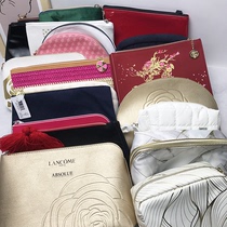 雅诗兰黛化妆包帆布便携大容量收纳包时尚印花质感高级手拿包新款