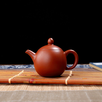 宜兴紫砂壶手工朱泥壶西施龙蛋壶过滤小泡茶壶陶瓷茶具套装花茶壶