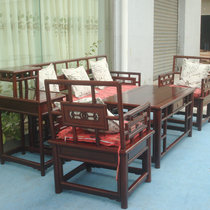 缅甸红酸枝木巴厘黄檀木花枝木明式沙发定制远山红木家具订制