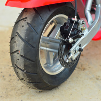 迷你摩托车配件齐全轮胎外壳油门线油箱刹车链条离合器齿轮