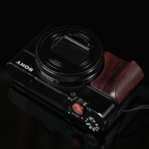 实木相机索尼RX100黑卡手柄快门按钮RX100M6 M7防滑柄RX100M5 M4