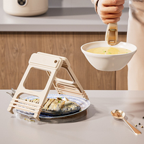硅胶防滑防烫夹取碗夹家用厨房蒸菜蒸鱼隔热加厚提盘夹子碗碟神器