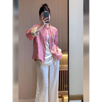 新中式女装中国风上衣外套裤子两件套装小个子高级感唐装早春穿搭