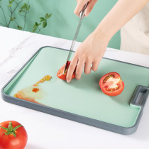 斜面抗菌防霉切菜板水果案板小号厨房家用塑料砧板钻面板粘板刀板