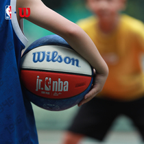 Wilson威尔胜官方JR.NBA小学生幼儿园儿童比赛训练4号5号轻量篮球