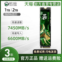 铭瑄青龙 1T 2TB M.2固态硬盘 NVMe SSD长江颗粒512G台式机笔记本