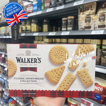现货 英国Walkers苏格兰特产纯正黄油曲奇饼干圣诞节限量礼盒350g