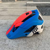 新款FOX骑行头盔男速降山地车半盔AM 绿道越野头盔一体成型安全帽