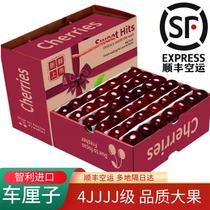 【顺丰空运】智利<em>进口车厘子</em>新鲜美国黑珍珠水果高端礼盒 4J大果