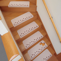 日本进口楼梯垫保护贴自粘免胶踏步垫防滑透明台阶实木定制吸地垫