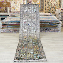 臧毯别墅客厅地毯卧室小尺寸家用手工编织真丝地毯土耳其进口地毯