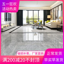 800x800客厅卧室地砖灰色通体大理石瓷砖防滑耐磨地板砖全瓷墙砖