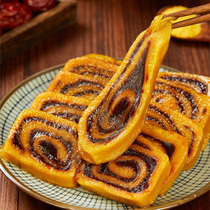 黄米年糕传统枣糕陕北糍粑切糕黏糕粘糕特产小吃山西打糕黄米糕