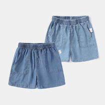 婴儿衣服牛仔短裤1-3岁夏装男童女宝宝小童儿童夏季休闲薄款裤子