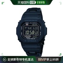 日本直购CASIO卡西欧G-SHOCK太阳能黑色手表腕表GW-M5610BC-1JF