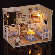 智趣屋diy小屋小猫日记手工制作房子模型儿童玩具闺蜜生日礼物女