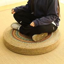 草编蒲团专用打坐垫禅修垫家用拜佛地垫跪垫冥想坐垫地上打座静坐