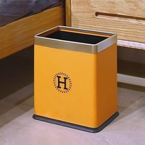 北欧双层垃圾桶轻奢客厅厨房大号大容量垃圾桶家用方形无盖高颜值