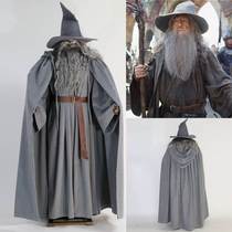 甘道夫Gandalf巫师指环王霍比特人cosplay服装套装灰色斗篷披风