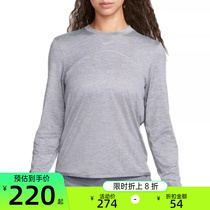 nike耐克春季女子运动训练圆领针织休闲长袖T恤锐力FB4298-084