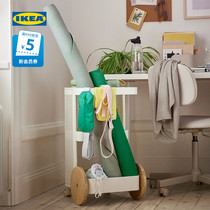 IKEA宜家DAJLIEN达基莱恩手推车可移动带轮客厅置物架收纳储物