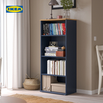 IKEA宜家SKRUVBY斯库比书架置物架落地收纳家用书柜办公室多层柜