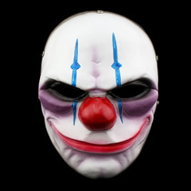 万圣节收获日2游戏道具cos play珍藏版小丑cos装扮精品树脂面具