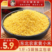 23年新东北黄小米5斤新米黑龙江农家自产黄小米食用吃小米粥黄米