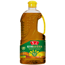 鲁花 低芥酸浓香菜籽油1.6L非转基因物理压榨 家用食用油粮油新货