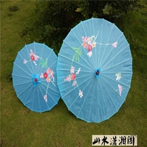 小号 杭州西湖绸伞舞蹈伞丝绸工艺伞旅游纪念伞 道具装饰伞