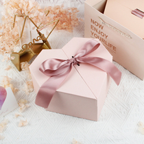 礼物包装盒高级生日男礼品盒爱心形伴手礼礼盒空盒口红高档母亲节