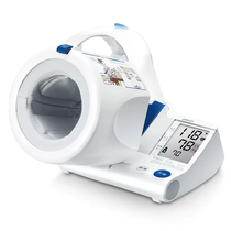 欧姆龙电子血压计HEM-1000家用臂筒上臂式全自动智能量血压测量仪