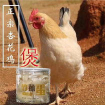 广东正宗杏花鸡煲竹笙蛋食用套餐低脂健康营养鸡汤鲜甜可口的食品