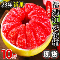福建平和<em>红心柚子</em>10斤蜜柚新鲜水果当季整箱葡萄包邮三红肉叶琯溪
