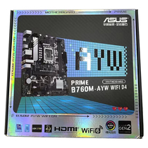 华硕H610M-AYW B760M-AYW WIFI I5 12400F 12490F散片CPU主板套装