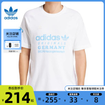 劲浪体育adidas阿迪达斯三叶草夏季男子运动休闲短袖T恤IR9634