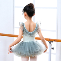 舞蹈服儿童女新款女孩芭蕾舞裙女童练功服中国舞幼儿体操服形体服